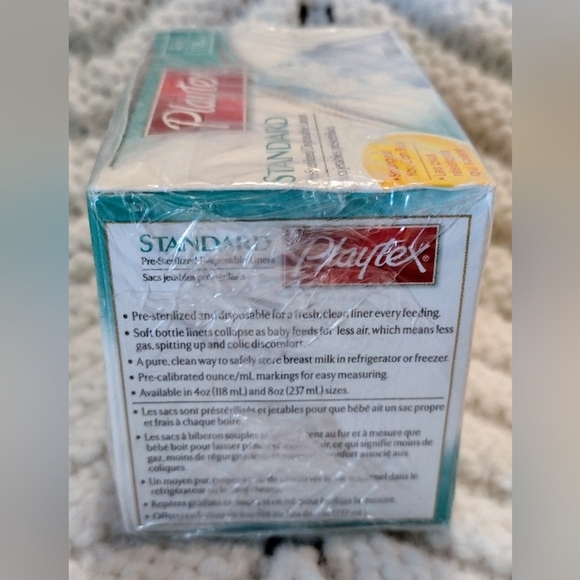 Playtex Standard 4 oz Pre-Sterilized Disposable Liners 100 ct NEW 2006 - Picture 4 of 6